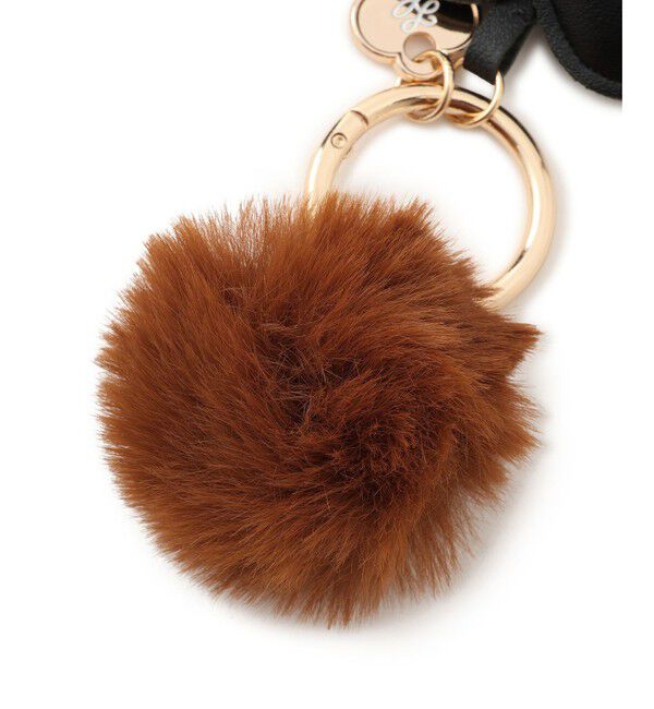 ROPE PICNIC PASSAGE「フェイクファー付きバッグチャーム」|チャーム・キーホルダー|