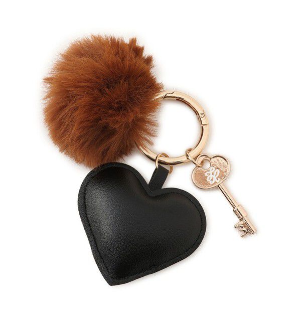 ROPE PICNIC PASSAGE「フェイクファー付きバッグチャーム」|チャーム・キーホルダー|