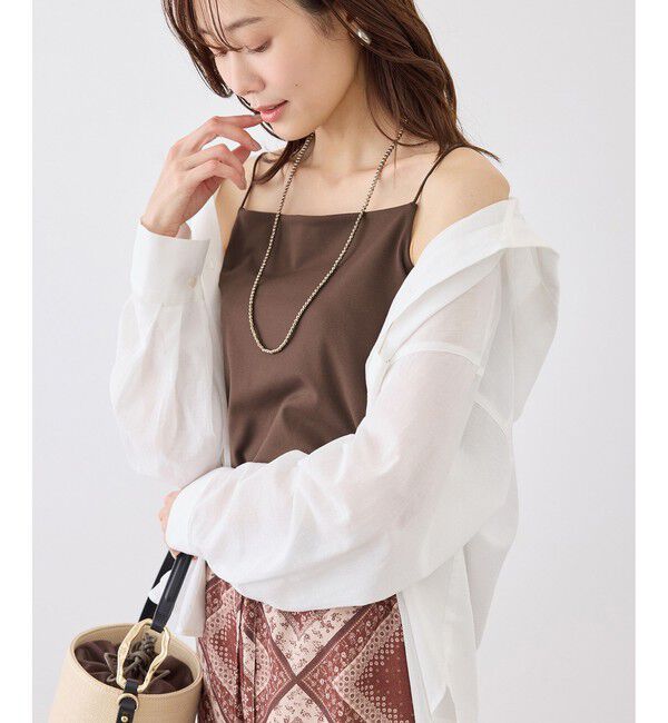 Rope&rsquo;Picnic「キャミソール/接触冷感・抗菌防臭」|キャミソール|