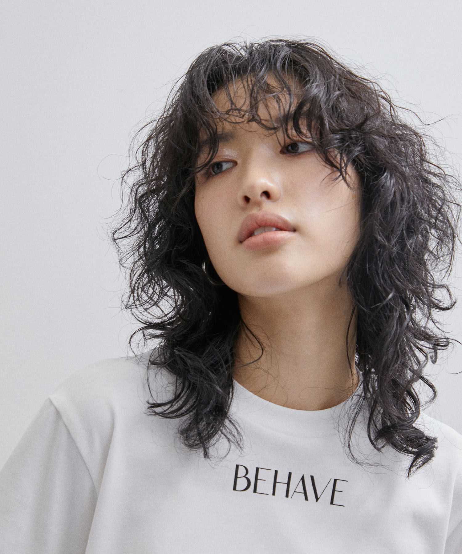 ADAM ET ROPE'「プリントコンパクトTEE」|Tシャツ・カットソー|