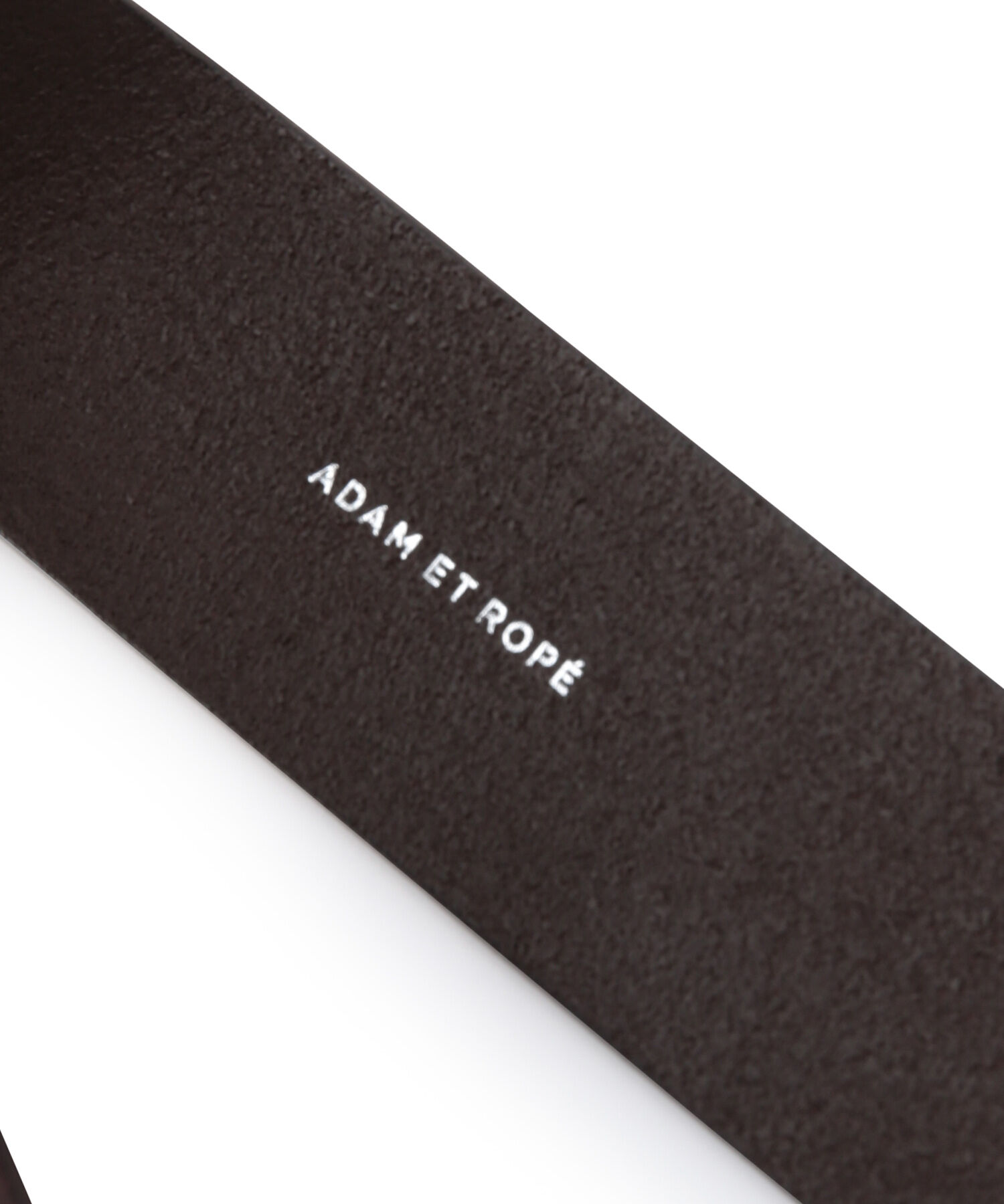 ADAM ET ROPE'「【サステナブル】スクエアバックルレザーベルト」|ベルト|