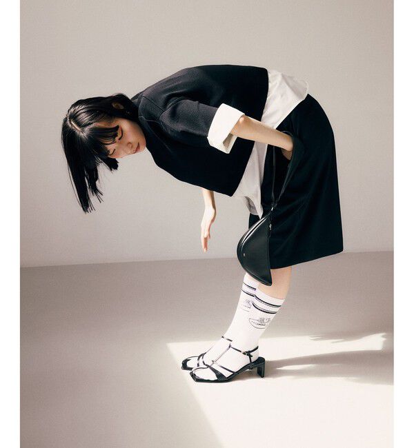 ADAM ET ROPE'「【WEB限定】シャツコンビニットプルオーバー」|ニット・セーター|