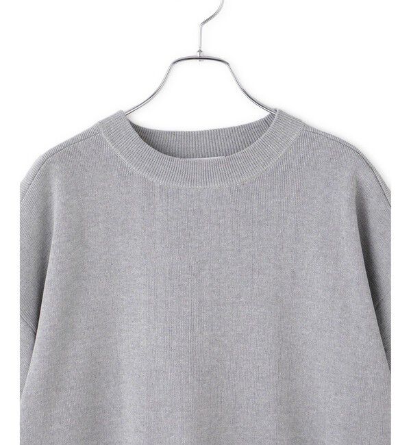 ADAM ET ROPE'「【WEB限定】シャツコンビニットプルオーバー」|ニット・セーター|