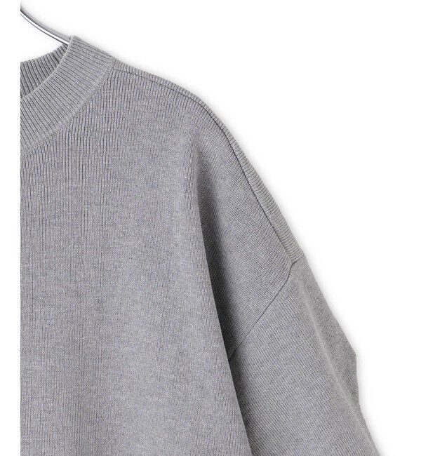 ADAM ET ROPE'「【WEB限定】シャツコンビニットプルオーバー」|ニット・セーター|