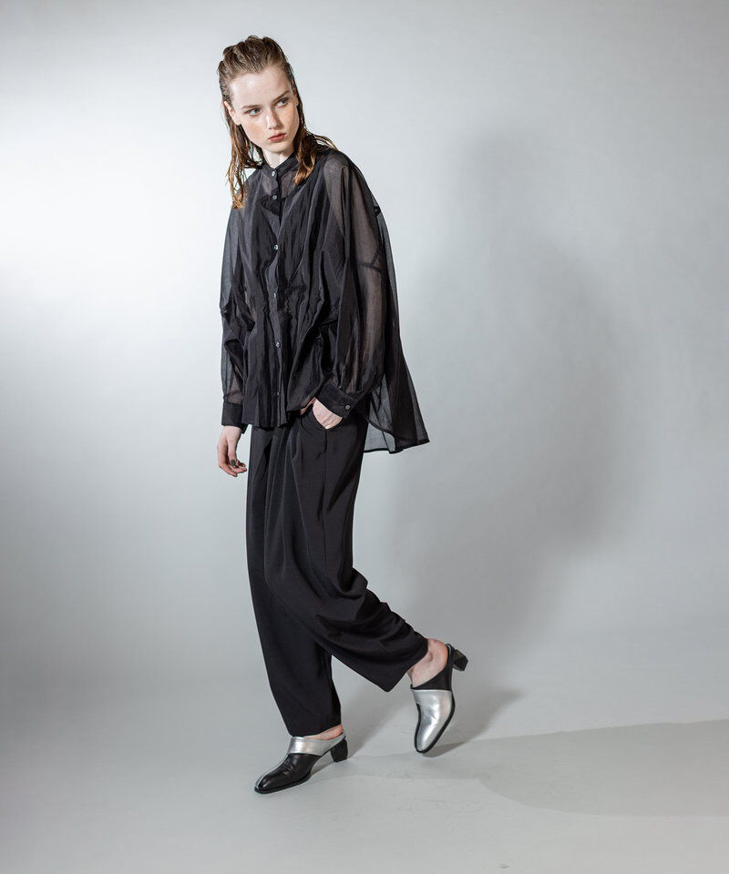  「アシンメトリータックパンツ」|その他|