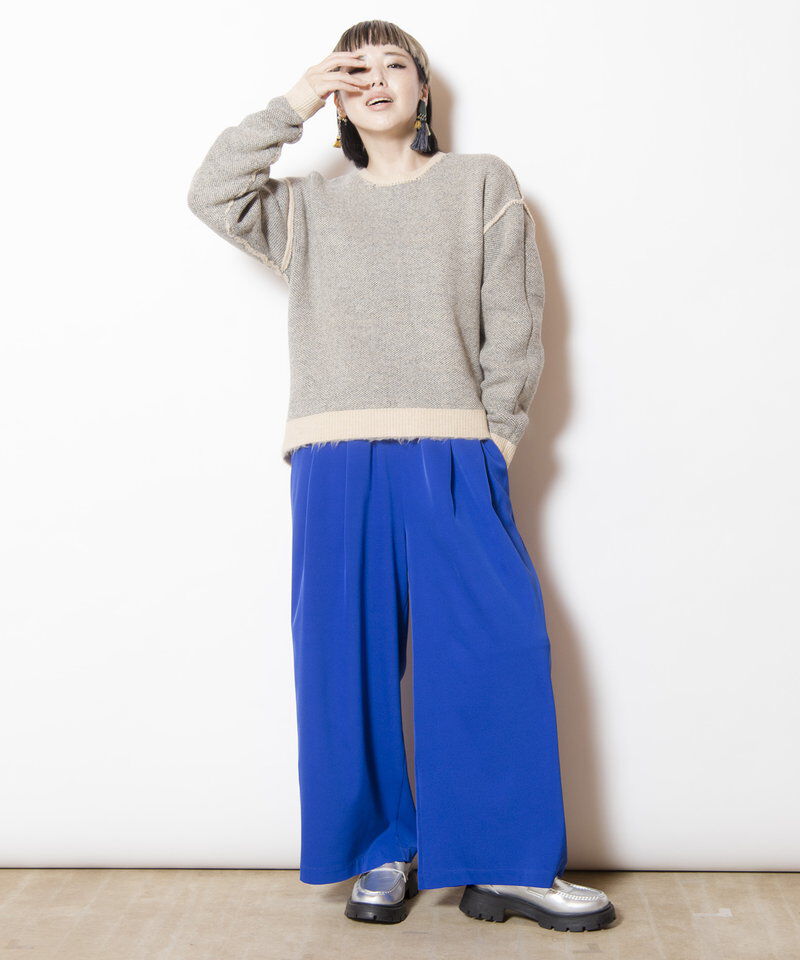  「タックワイドパンツ」|その他|