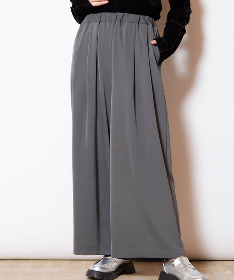 「タックワイドパンツ」|その他|GRAY