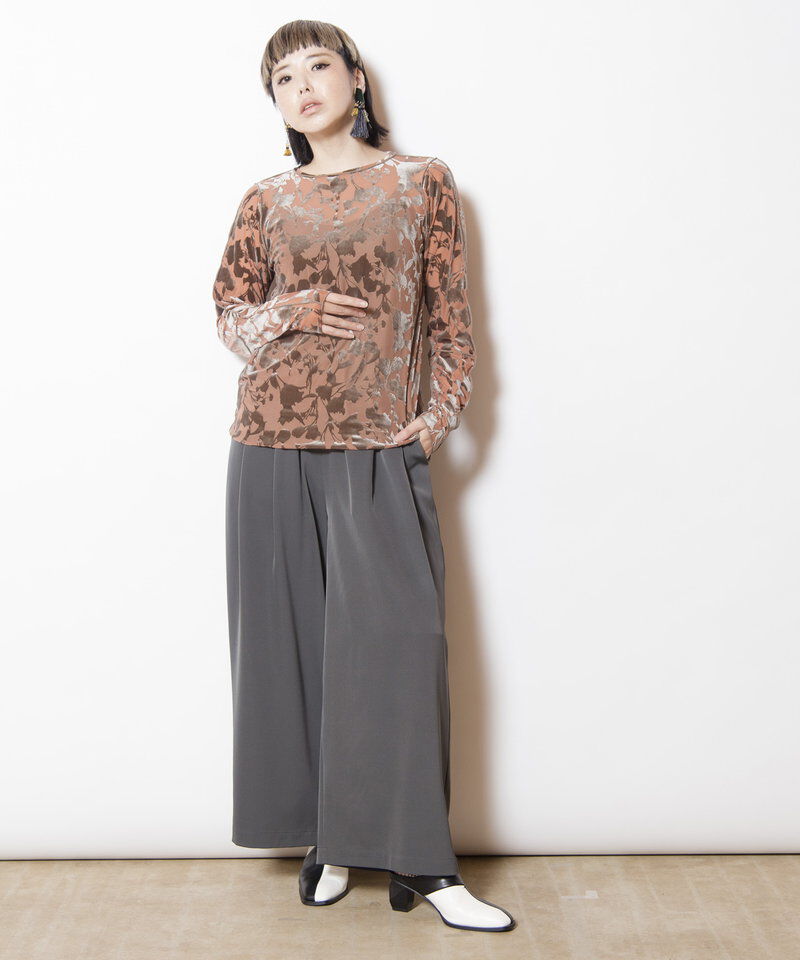  「タックワイドパンツ」|その他|