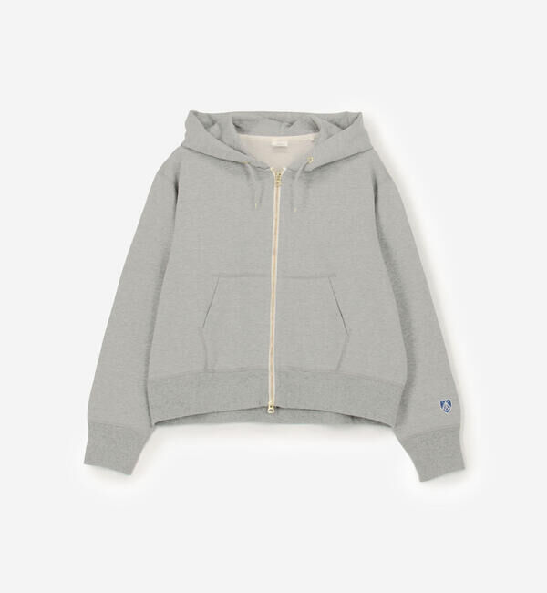 ORCIVAL「ORCIVAL | 裏毛 コットン フレンチテリージップフーディー WOMEN」|スウェット・ジャージ|