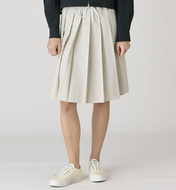 GYMPHLEX「Gymphlex | オクスフォード プリーツスカート WOMEN」|スカート|