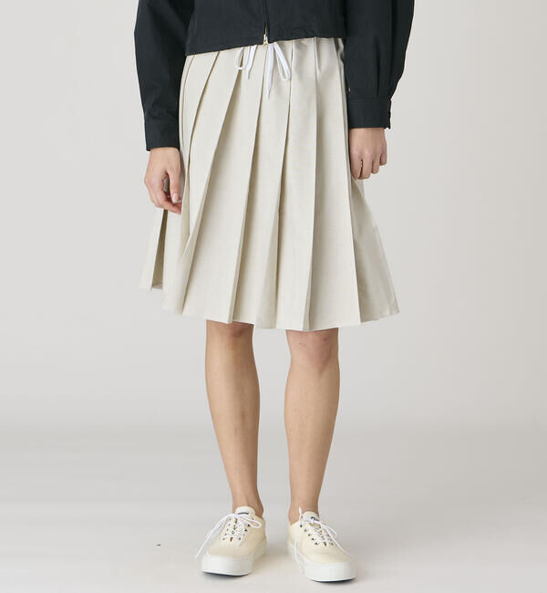 GYMPHLEX「Gymphlex | オクスフォード プリーツスカート WOMEN」|スカート|