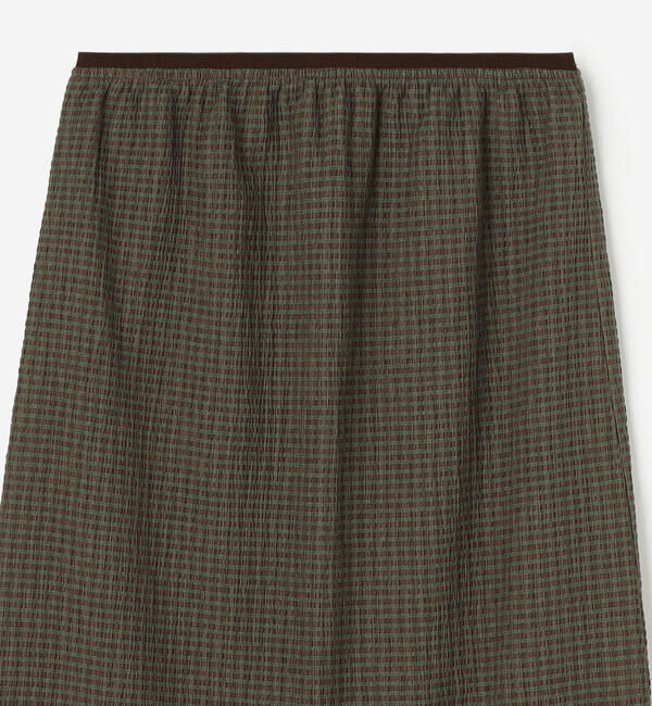  「BRACCAE | シャーリング タイトスカート WOMEN」|スカート|