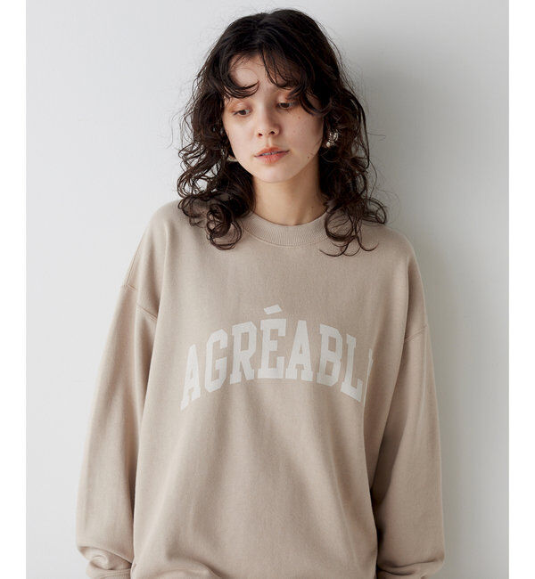 THE PAUSE「【THE PAUSE】ロゴスウェットプルオーバー」|Tシャツ・カットソー|