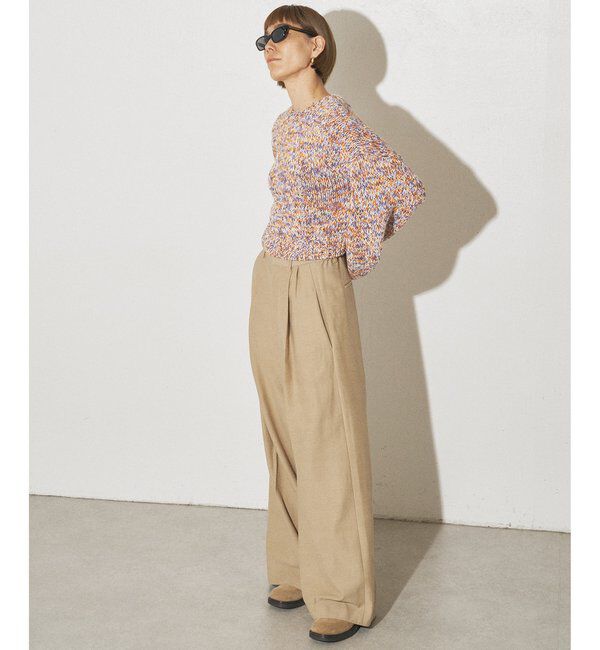 GEMINI「【GEMINI】ローゲージ2way MIXニット」|ニット・セーター|