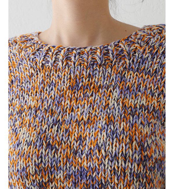 GEMINI「【GEMINI】ローゲージ2way MIXニット」|ニット・セーター|