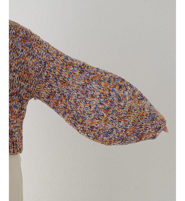 GEMINI「【GEMINI】ローゲージ2way MIXニット」|ニット・セーター|