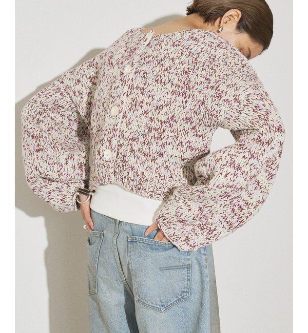 GEMINI「【GEMINI】ローゲージ2way MIXニット」|ニット・セーター|