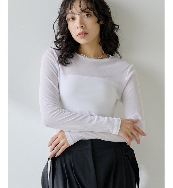  「フライスプルオーバー」|Tシャツ・カットソー|オフホワイト