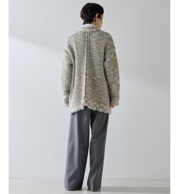  「ミックスヤーンニットツイードジャケット」|その他|