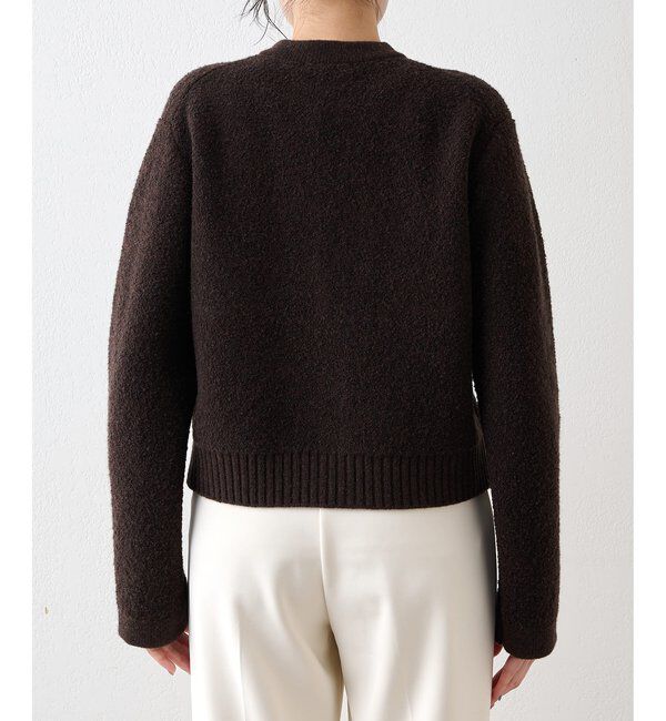  「ブークレーニットジャケット」|ニット・セーター|