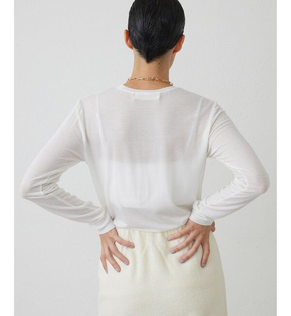  「【THE PAUSE】シアーロンTEE」|Tシャツ・カットソー|