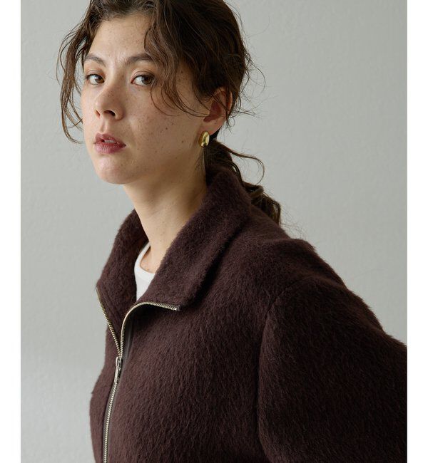  「アルパカシャギーブルゾン」|ブルゾン・スタジャン|