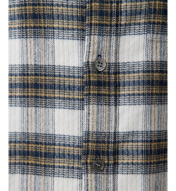  「ピケチェックシャツ」|シャツ・ブラウス|