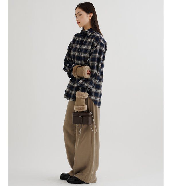  「ピケチェックシャツ」|シャツ・ブラウス|