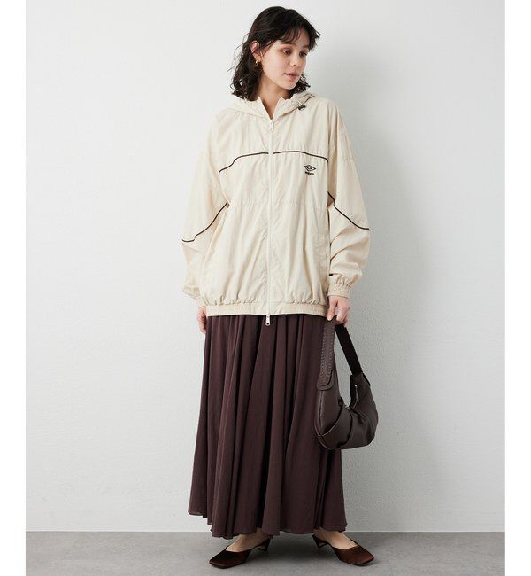  「製品染めカラースカート」|スカート|