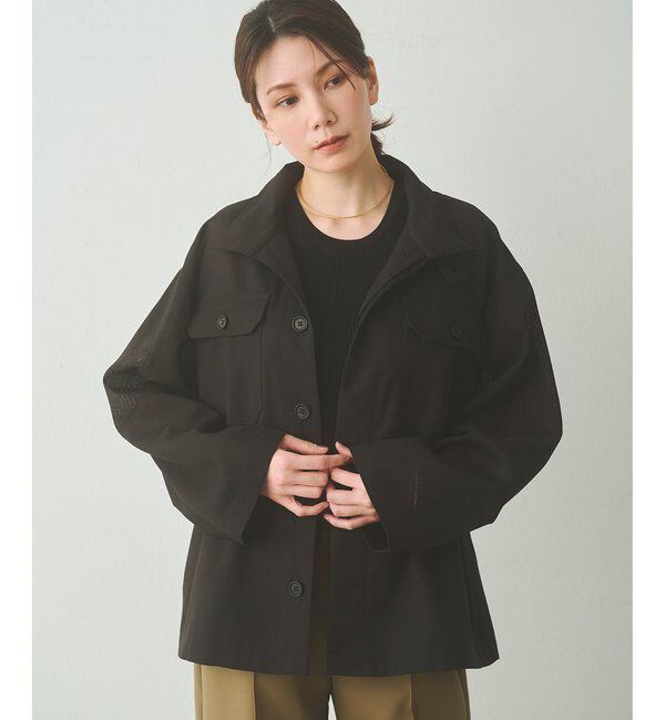 Drawing Numbers「【Drawing Numbers】メッシュミリタリージャケット」|その他|