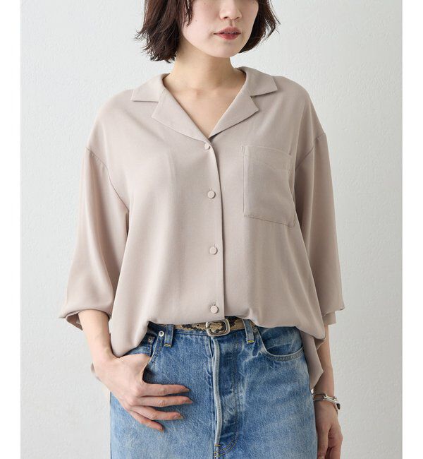  「トリアセブラウス」|シャツ・ブラウス|