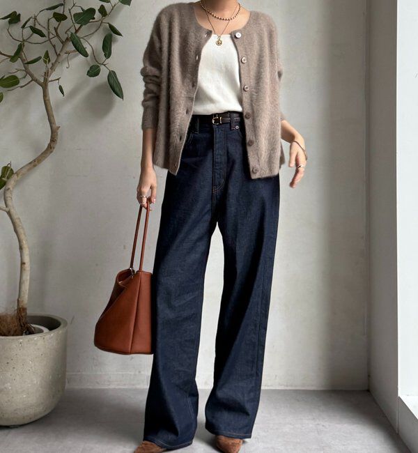  「スクエアニットタンク」|ニット・セーター|