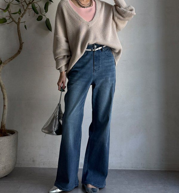  「スクエアニットタンク」|ニット・セーター|