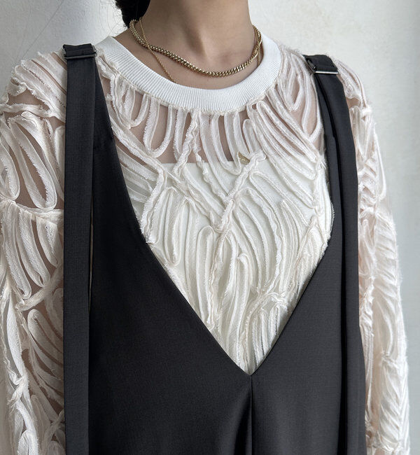  「【新色追加/前後2WAYで着られる】深Vワンピース」|ワンピース|