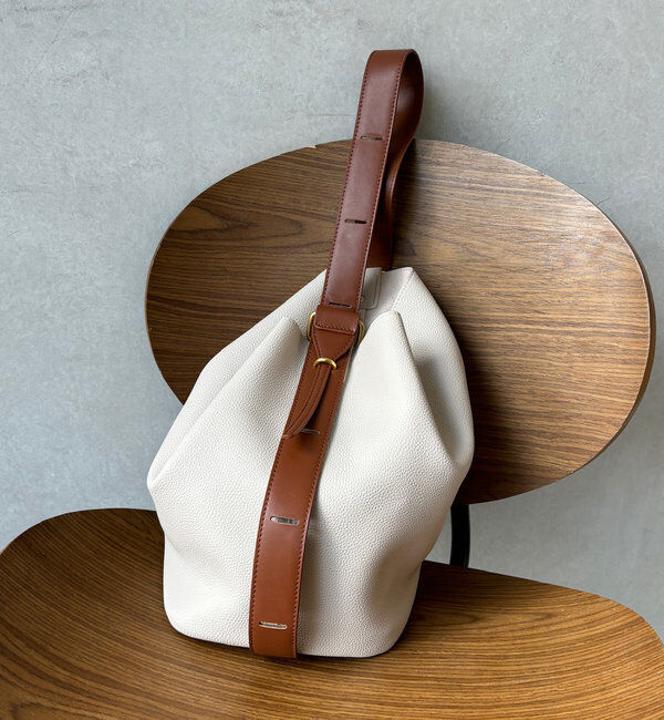  「【新色追加】シボフェイクレザーソフトホーボーバッグ」|トートバッグ|