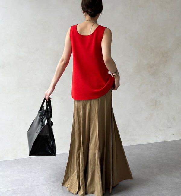  「パネルプリーツスカート」|スカート|