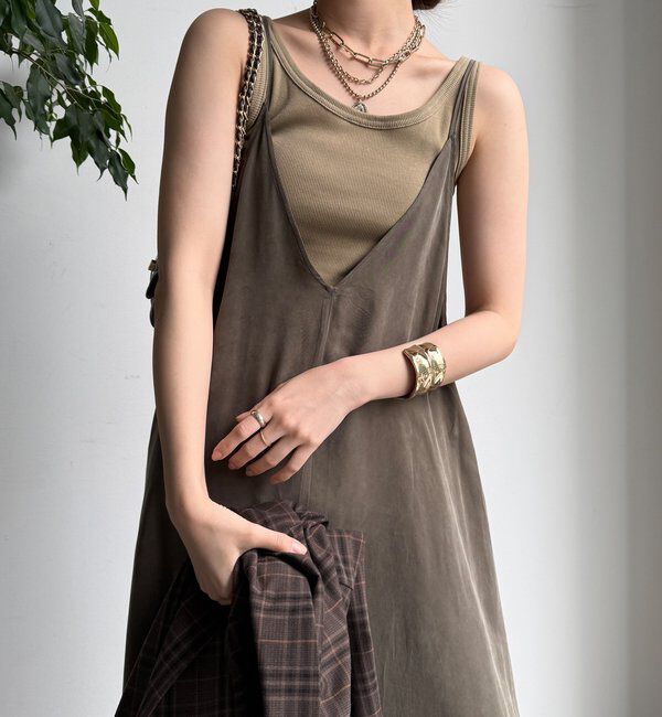  「キュプラキャミワンピース」|ワンピース|