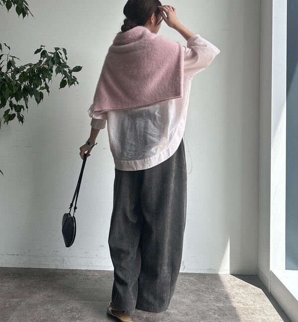  「襟付シアースピンドルブラウス」|シャツ・ブラウス|