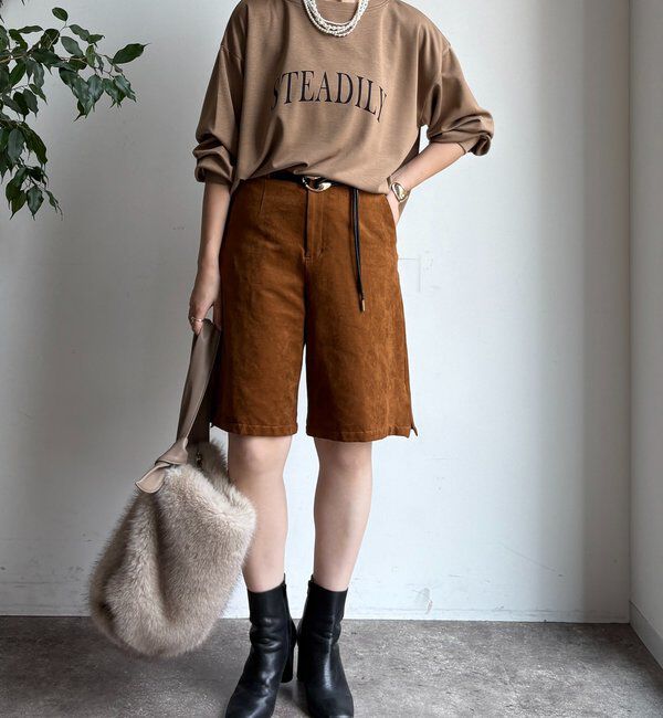  「前後ロゴポンチョプルオーバー」|Tシャツ・カットソー|