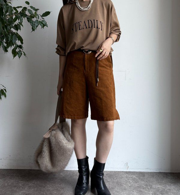  「前後ロゴポンチョプルオーバー」|Tシャツ・カットソー|