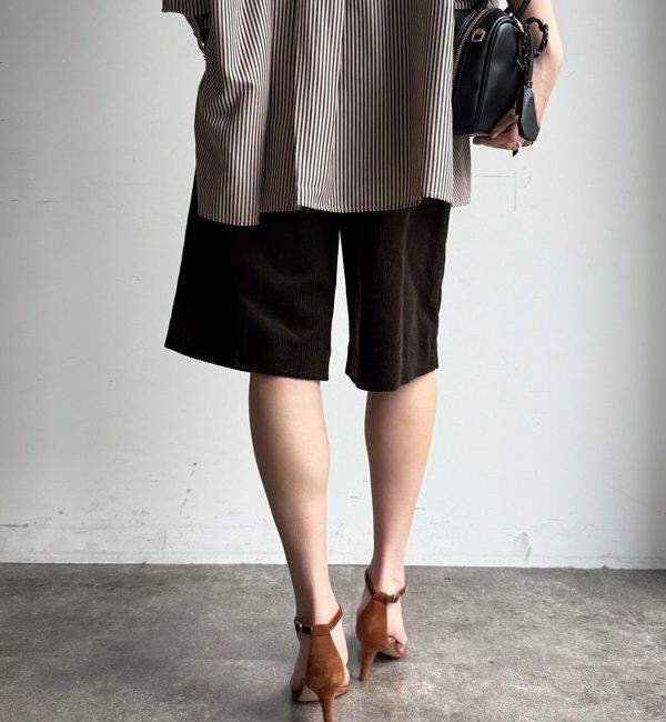 「コーデュロイショートパンツ」|チノ|