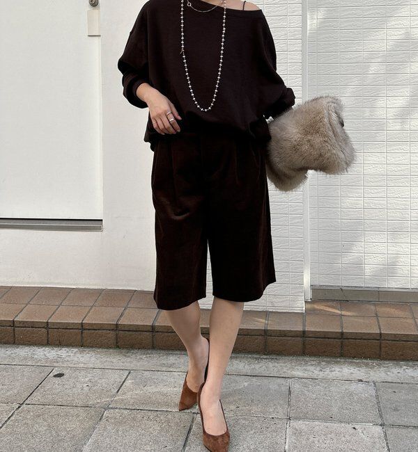  「コーデュロイショートパンツ」|チノ|