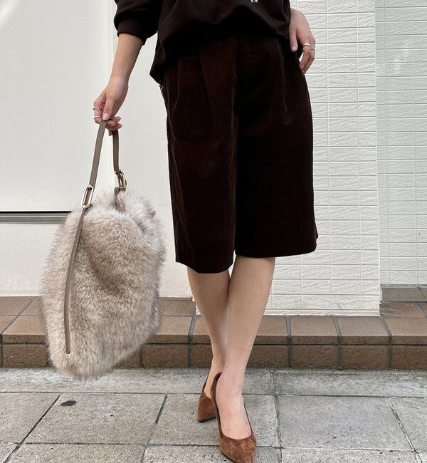  「コーデュロイショートパンツ」|チノ|