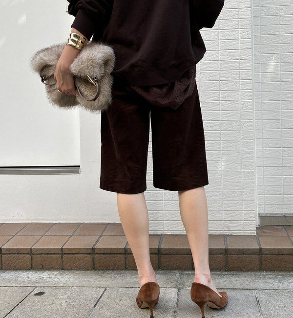  「コーデュロイショートパンツ」|チノ|