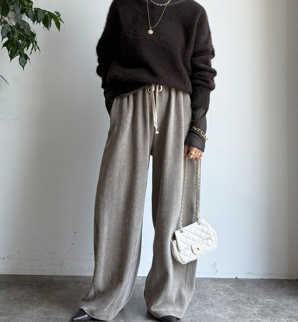  「ファーカシミヤプルオーバー」|ニット・セーター|