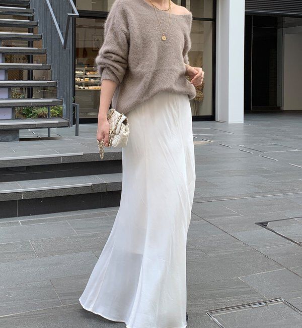  「ファーカシミヤプルオーバー」|ニット・セーター|