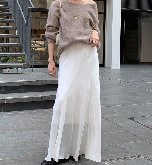  「ファーカシミヤプルオーバー」|ニット・セーター|