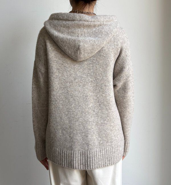  「ホイップヤーンジップフーディー」|カーディガン|