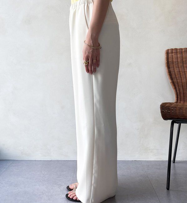  「【WEB限定/セットアップ対応】セミワイドフレアパンツ」|チノ|