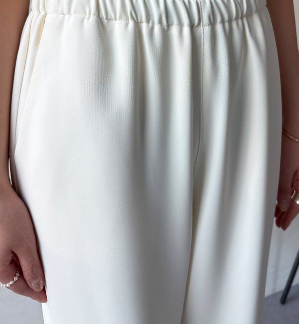  「【WEB限定/セットアップ対応】セミワイドフレアパンツ」|チノ|